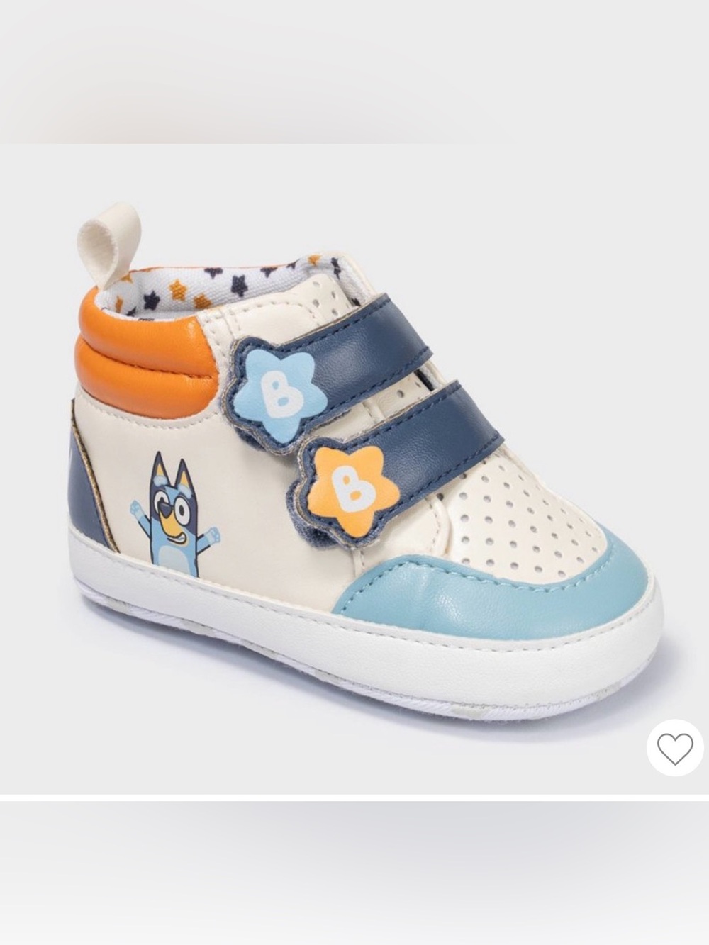 Bluey baby sneakers nwt